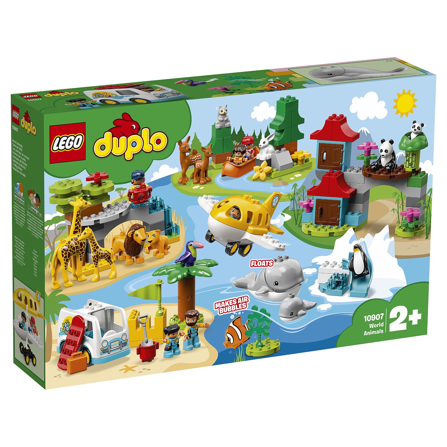 Конструктор Lego Duplo - Животные мира  